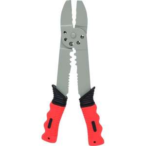 KS TOOLS-115,1231 Alicates multifunción para terminales de cable aislados y no aislados, Alicates de prensado y terminales de 220mm - Product Image 3