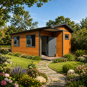 Casa Prefabricada Modular Moderna, Villa de Lujo con Estructura de Acero, Casa Contenedor, Cabaña en Forma de A, Pequeña Casa Prefabricada para Jardín - Product Image 6