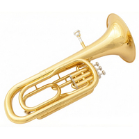 EarlMann Instruments Beginner's Baritone Horn for Adults and Children Bore Size High-grade Storage Box