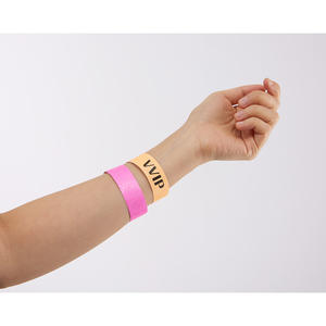 Bracelets TYVEK de couleur unie 19 mm (3/4 po) pour la gestion d'accès aux événements, la vérification des billets et le contrôle des foules - Product Image 1