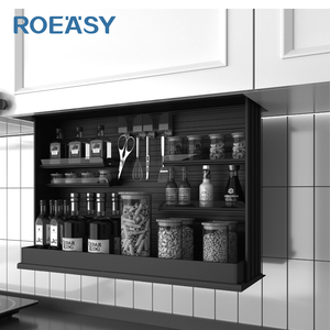 ROEASY cestino di sollevamento intelligente a mano sensore di scansione a infrarossi nessun tocco commerciale individuale interrotto armadio da <span class=keywords><strong>cucina</strong></span> - Product Image 2