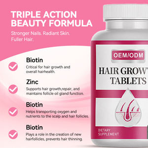 ยาเม็ดเร่งผมยาวสูตรโรง<span class=keywords><strong>ง</strong></span>าน OEM สำหรับมืออาชีพ ผสมไบโอตินและเคราติน เพื่อผมหนาขึ้น สุขภาพดีขึ้น และบำรุง<span class=keywords><strong>หนัง</strong></span><span class=keywords><strong>ศีรษะ</strong></span> - Product Image 3