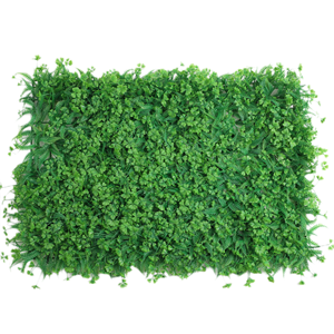 DBDMC Marca Planta artificial Flor artificial con protección UV Decoración interior al aire libre, 40 "x 40" 3 Hojas mixtas - Product Image 1