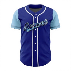 Camiseta Deportiva Personalizada de Poliéster para Béisbol, Manga Corta, Uniforme de Equipo, Estampada, para Adultos - Product Image 3
