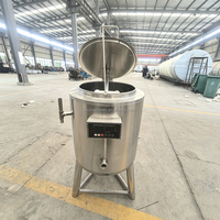 Nouvelle technologie : Machine de pasteurisation liquide 100L 150L, Cuve de pasteurisation pour lait frais et albumine d'œuf pour ligne de production alimentaire