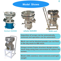 Machine à tamiser liquide pour l'extraction d'huile de coco vierge, filtre vibrant, tamiseur vibrant 450, moteur 501-1000L/H 220V/380V CE