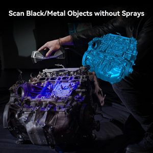 Escáner 3D Creality Raptor <span class=keywords><strong>Pro</strong></span> de Grado Metrológico con Precisión de 0.02 mm, 22+7 Láseres Azules para Proyectos de Ingeniería Automotriz - Product Image 6