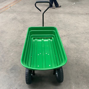 Chariot de jardin TC2145, chariot utilitaire, benne basculante, chariot à tirer, outil de plantation, pelouse, cour - Product Image 6