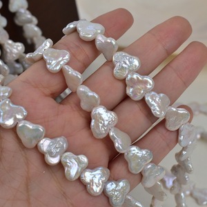 Perlas de Agua Dulce Naturales con Forma de Trébol, para Joyería Hecha a Mano, con Perlas Sueltas Dispersas - Product Image 2