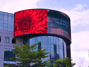 UTILISATEUR P2 P2.5 P3 Écran d'affichage à LED incurvé cylindrique flexible pour publicité d'intérieur Écrans à LED flexibles - Product Image 5