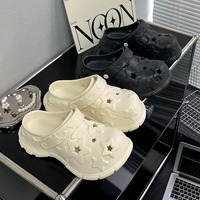 Récolte 2025 été nouvelles chaussures de jardin étoile à cinq branches mode filles plage sandales en gros femmes sabots chaussures