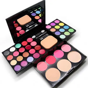 6328A3 Professional Women Organic Korean makeup set Cosmetics eye shadow palette blush all in one gift Makeup kit full set