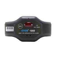 Detector de Baja Tensión 40V-500KV con Clasificación IP65 para Exteriores ETCR1860 ETCR1860C, Detector de Voltaje sin Contacto Tipo Pulsera con Alarma Eléctrica