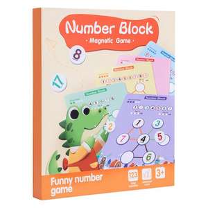 Giocattoli per bambini matematica illuminazione insegnamento ausili giochi di formazione diagrammi Array digitali giocattoli educativi magnetici per bambini - Product Image 1