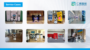 หุ่นยนต์นำ<span class=keywords><strong>ท</strong></span>างห้างสรรพสินค้า Renhuan Timo Robot MallGuide พร้อมหน้าจอ 12 นิ้ว ระบบ LDS Slam+Vslam ควบคุมผ่านแอปพลิเคชัน - Product Image 6