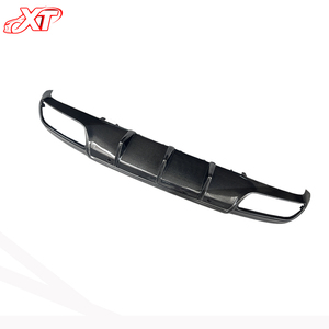 Diffuseur arrière en fibre de carbone de haute qualité de style W205 coupé FD pour Mercedes Benz 15-21 <span class=keywords><strong>C63</strong></span> lèvre de pare-chocs arrière - Product Image 3