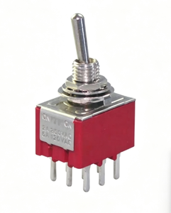 สวิตช์โยก KN4A-302 แบบ 3 ขั้ว 2 ทาง 9 ขา 2 ตำแหน่ง ติดตั้งบนแผง - Product Image 5