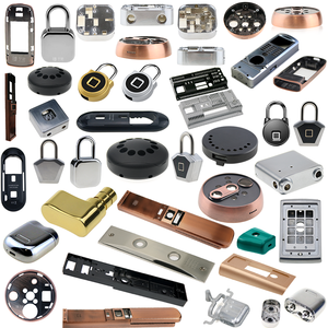 Serviços Completos de Fabricação de Moldes e Tratamento de Superfície para Fundição sob Pressão: Base Personalizada para Fechadura Eletrônica em Liga de Zinco-Alumínio - Product Image 2