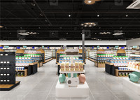 Étagères de présentation d'accessoires d'animalerie Littlest personnalisées meubles pour aliments pour animaux de compagnie décoration de luminaire de magasin de détail conception d'affichage d'animalerie
