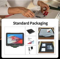 Tablette robuste industrielle MEFERI MC45 10 pouces 5.2 étanche WIFI Pdas avec lecteur NFC et scanner Android
