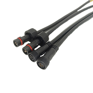 Conector impermeable IP65 IP67 IP68 M12 Cable impermeable 2Pin 3Pin 4Pin Conector de cable