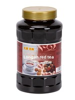 Thé aux fruits Taihu Meilin Longan et dattes rouges, spécialité pour boissons chaudes, idéal pour les salons de thé et les magasins de thé au lait, automne-hiver, 1,2 kg, tranches de gingembre au sucre roux