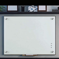Tableau blanc magnétique sans cadre en verre trempé imprimé Kanban personnalisé, épaisseur 4 mm, 100x150 cm (40x60 pouces), effaçable à sec pour la planification de projets