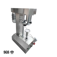 Machine semi-automatique à sceller les canettes petite machine de mise en conserve pour fruits poisson haricots tomate bière