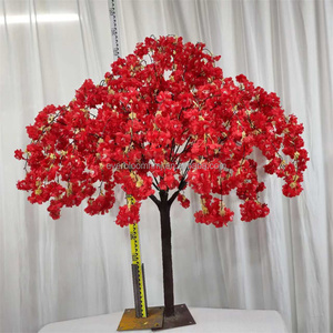 G49 עיצוב חדש ורוד sakura wisteria קישוט עץ פרח דובדבן פריחת עץ פריחת עץ עץ פריחת מרכזי עבור שולחן חתונה - Product Image 4