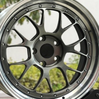 Jantes forgées deux pièces à déport profond 18 19 20 22 pouces 5x108 5x112 5x114.3 5x120 pour voitures particulières Mercedes-Benz Audi S6 C7 Mustang