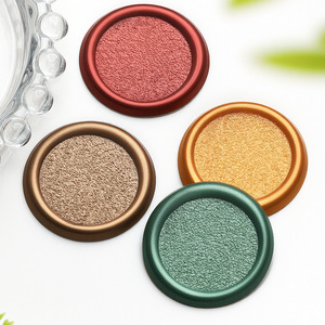 Étiquettes en cire givrée vierges, tampons de cire à sceller, autocollants de sceau en cire colorés DIY pour la décoration d'enveloppes - Product Image 5