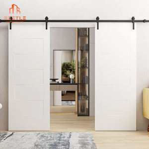 Design a doppio scorrimento, la porta del fienile sblocca la flessibilità e la comodità del <span class=keywords><strong>passaggio</strong></span> domestico - Product Image 5