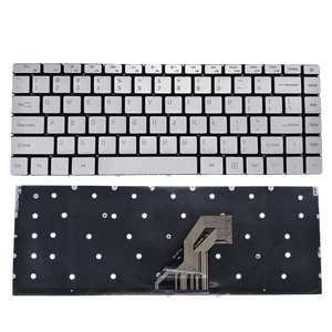 Backlit Replacement <strong>US</strong> English Laptop <strong>Keyboard</strong> for MB3081012 YXT-93-192 <strong>Keyboard</strong> New Silver