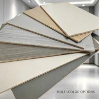 Panneau de contreplaqué mélaminé durable de 15 mm, imperméable, avec finition grain de bois