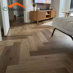 Planches de sol en vinyle SPC durables, grain de <span class=keywords><strong>bois</strong></span> réaliste, imperméables, résistantes à l'usure, noyau rigide, système de pose par clic, <span class=keywords><strong>rénovation</strong></span> de la maison - Product Image 2