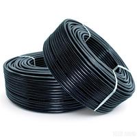 Câble d'alimentation de sécurité haute performance anti-interférence 2 conducteurs 1,0 mm² en cuivre sans oxygène blindé RVVP ignifuge 300V/500V