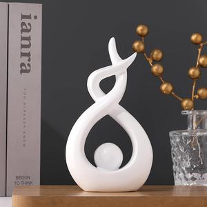 ديكور جداري للتلفزيون أثاث مكتبي لغرفة المعيشة أو أفكار إبداعية حديثة - Product Image 3