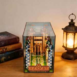 Kit de Manualidades para Rincón de Lectura de Quidditch - Nuevo Set de Biblioteca en Miniatura de Madera para Decoración Creativa con Temática de <span class=keywords><strong>Harry</strong></span> <span class=keywords><strong>Potter</strong></span> - Product Image 4
