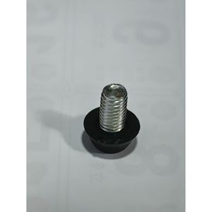 Furniture Leg Black <b>Adjustable</b> Feet Steel Round Industrial Chair Home Office Use 81516 - Product Image 1