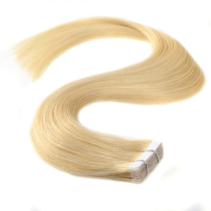 Extensiones de cabello humano con cinta adhesiva de calidad profesional KSWIGS, cabello virgen con cutícula completa, doble capa, cinta invisible, aspecto natural, fácil instalación. - Product Image 5