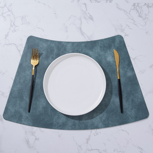 Mantel Individual Moderno en Forma de Abanico, Impermeable y Ecológico de PU, Aislante para Mesa, Utensilio Doméstico - Product Image 6