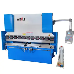 WC67K-125/4000 hydraulic bending machineryelectric servo cnc press brake sheet metal electric bending machine price