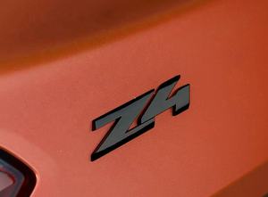 Badge de coffre Z4 M40I bleu et rouge tricolore M noir brillant ABS pour <span class=keywords><strong>BMW</strong></span> - Product Image 4