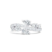 Bagues en argent 925 Kirin, bijoux en gros pour femmes, bagues plaquées rhodium avec zircon pour tous les jours