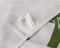 Serviettes de cuisine en coton 100% antimicrobien, tricotées compressées, imprimées sur mesure, de haute qualité, en gros