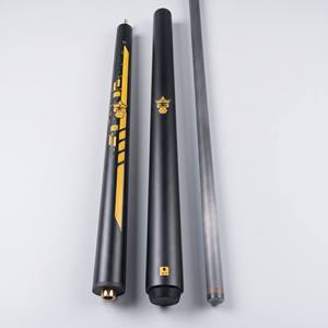 Queue de billard Little Monster de haute qualité, 3 pièces, en fibre de carbone, vente en gros, pointe de 13 mm, joint Uni-loc, fabrication OEM, prix abordable - Product Image 2