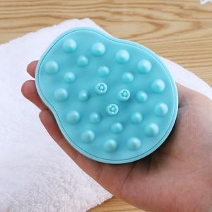 Stock de Fábrica: Nuevo Peine de Silicona para Baño y Masaje, Limpieza del Cuero Cabelludo de Bebés y Niños, Lavado de Cabello, Venta al por Mayor, Modelo 103 - Product Image 3