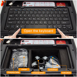Caméra d'<span class=keywords><strong>inspection</strong></span> de canalisation 512 Hz avec sonde autonivelante, écran tactile HD 10,1 pouces, capteur CMOS, étanche IP68 - Product Image 5