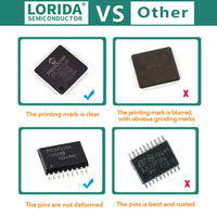 Nouveau fournisseur de composants électroniques d'origine ATMEGA168PA-MU microcontrôleur Circuit intégré MCU IC Chip