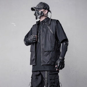 <span class=keywords><strong>Gilet</strong></span> Multitasche Stile Hong Kong di Alta Gamma, Abbigliamento da Lavoro per <span class=keywords><strong>Uomo</strong></span>, Casual Estivo con Cerniera, Versatile e alla Moda - Product Image 2